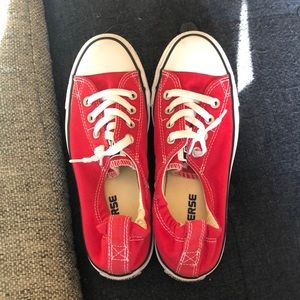 Women’s Red Converse Shoes